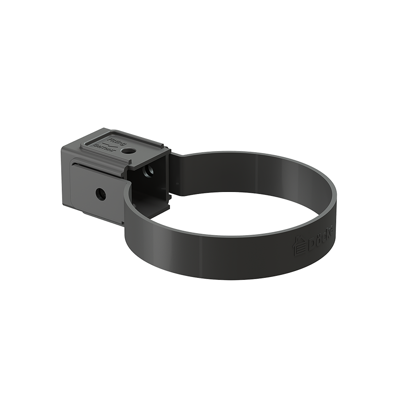 Хомут трубы Docke STANDARD D80 Серый RAL7024