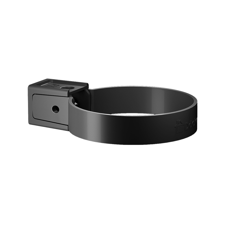 Хомут трубы универсальный Docke PREMIUM D85 Графит RAL7024