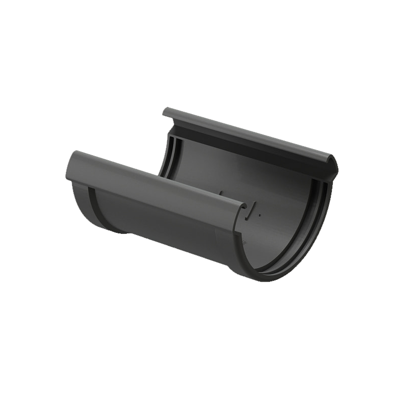 Соединитель желоба Docke LUX D141 Графит RAL7024